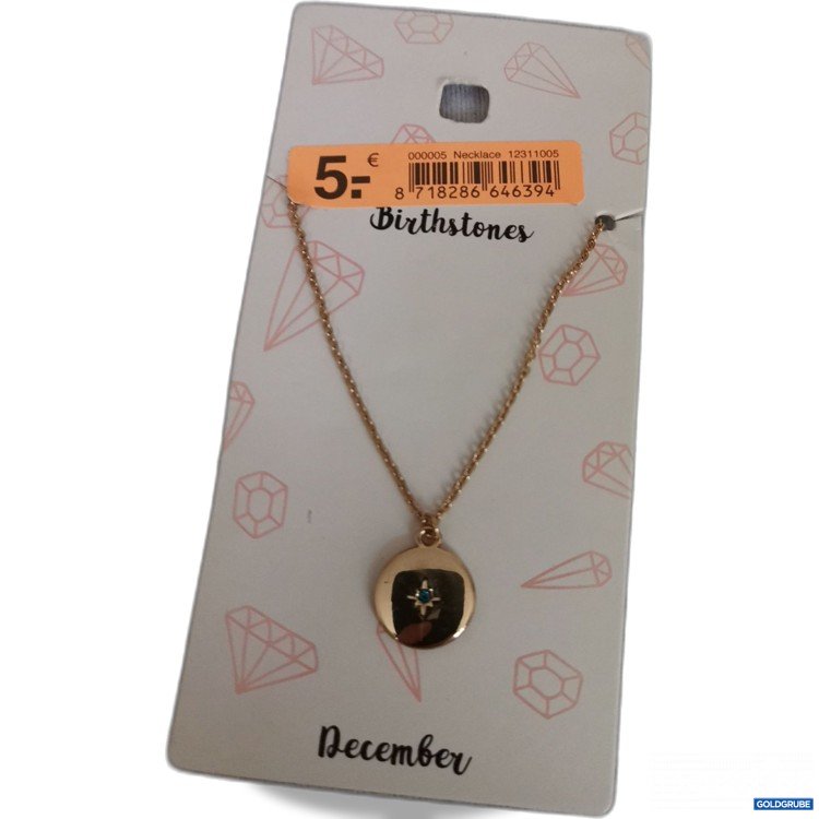 Artikel Nr. 689670: Geburtstagsstein Halskette 