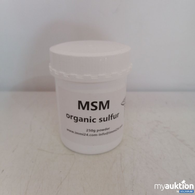 Artikel Nr. 717670: Immi MSM Organic Sulfur 250g