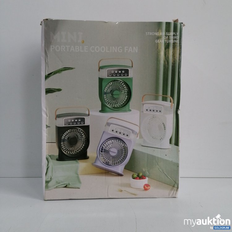 Artikel Nr. 840670: Mini Portable Cooling Fan weiß 26x30 cm
