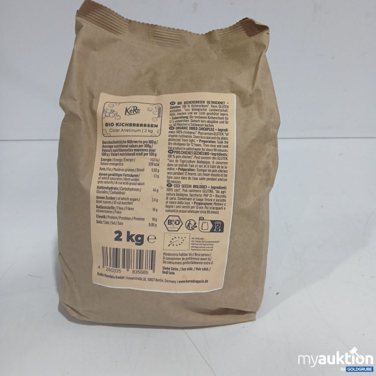 Artikel Nr. 885670: KoRo Bio Kichererbsen 2kg 