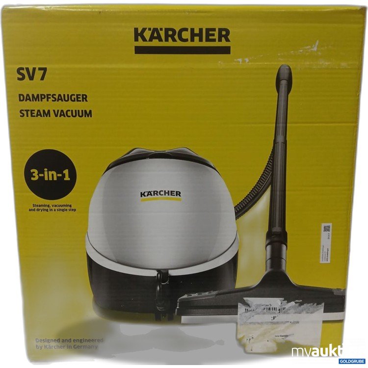 Artikel Nr. 921670: Kärcher SV 7 Dampfsauger Steam Vacuum CE 30 ml