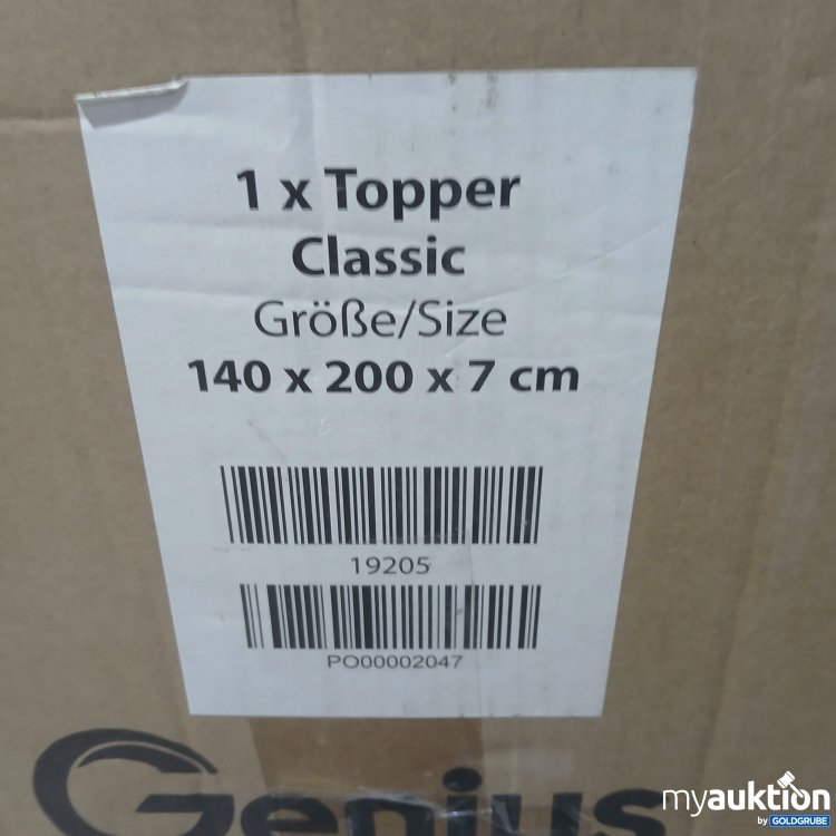 Artikel Nr. 951670: Genius eazzy Topper Classic 140x200x7cm 
