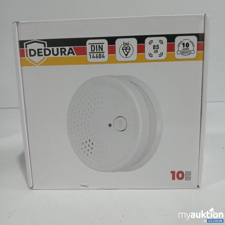 Artikel Nr. 968670: Dedura DIN14604 Rauchmelder 10Stk 