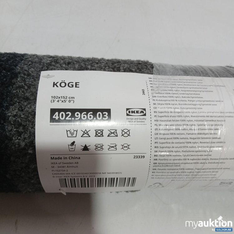 Artikel Nr. 971670 Artikel Nr. 971670: IKEA Köge Teppich 402.966.03 102x152cm