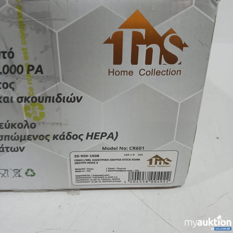 Artikel Nr. 972670 Artikel Nr. 972670: Tns Home Collection Electric Vacuum Cleaner Stick CR601