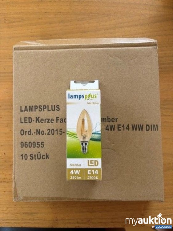 Artikel Nr. 983670 Artikel Nr. 983670: Lampsplus Gold Edition LED 4W E14 dimmbar