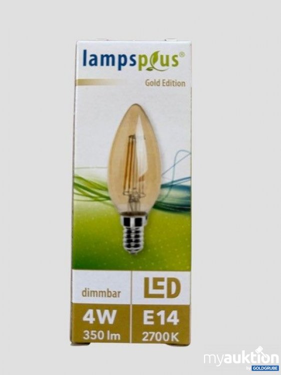 Artikel Nr. 983670 Artikel Nr. 983670: Lampsplus Gold Edition LED 4W E14 dimmbar