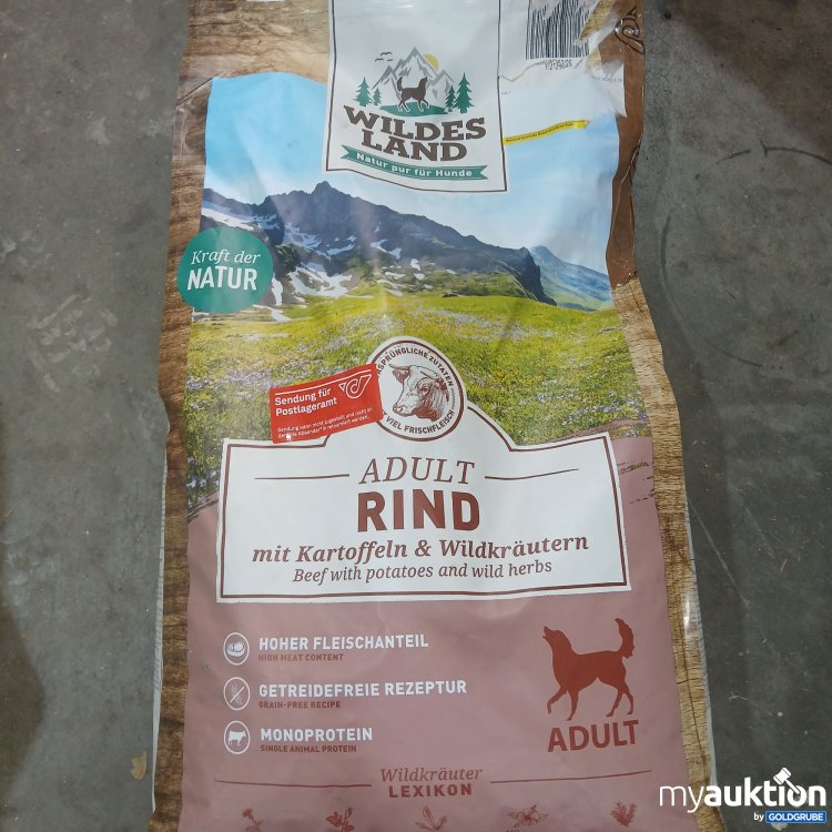 Artikel Nr. 995670 Artikel Nr. 995670: Wildes Land Adult Rind 12kg
