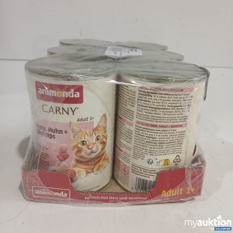 Artikel Nr. 996670: Animonda Carny Adult Katzenfutter Pute, Huhn & Schrimps 6x400g 