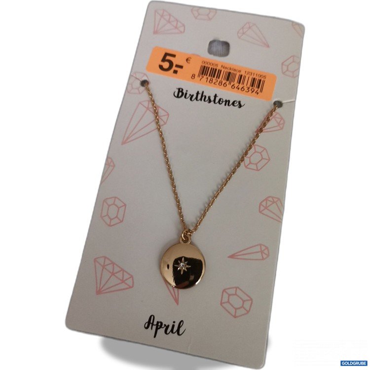 Artikel Nr. 689671: Geburtstagsstein Halskette 