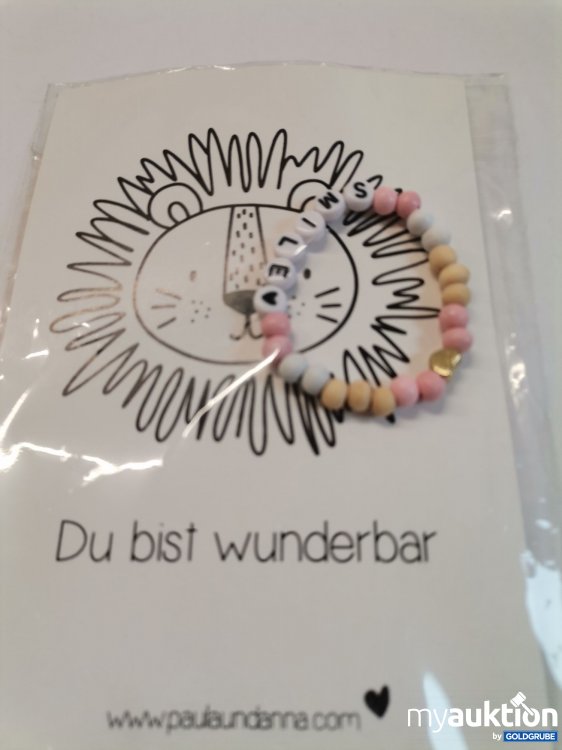 Artikel Nr. 813671 Artikel Nr. 813671: Du bist wunderbar Armband kids