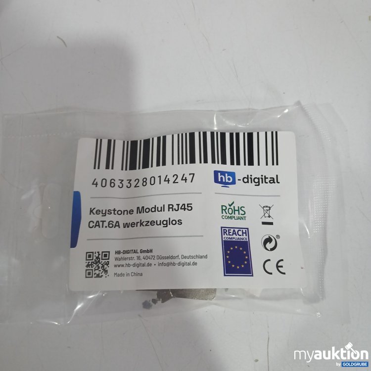 Artikel Nr. 827671 Artikel Nr. 827671: Keystone Modul RJ45 Cat.6A werkzeuglos
