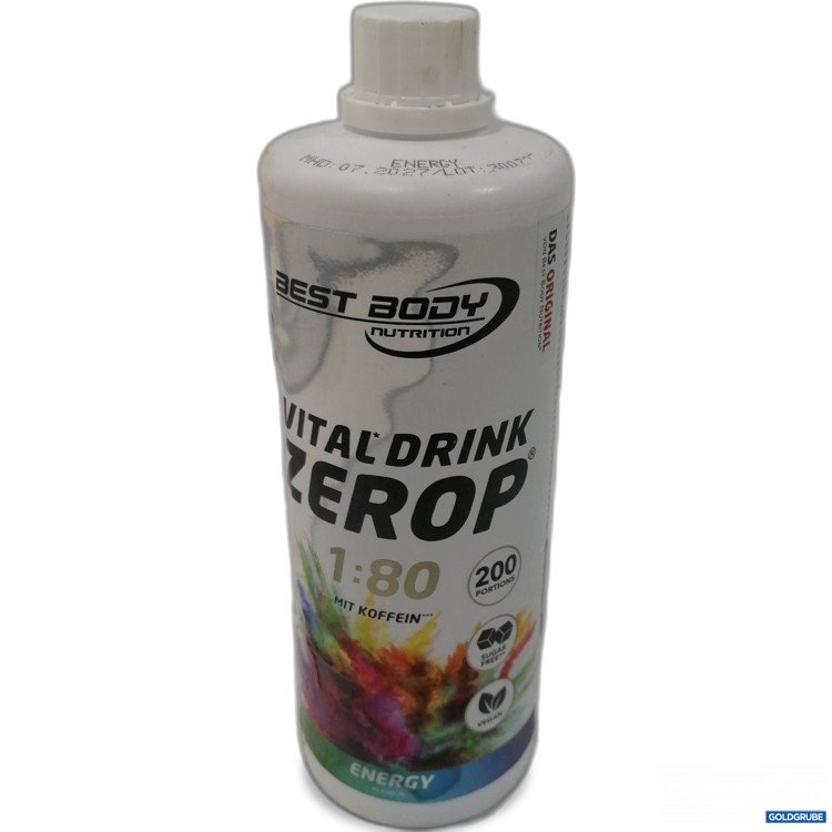 Artikel Nr. 889671: Best Body Nutrition Vitaldrink Zero Energy 1L