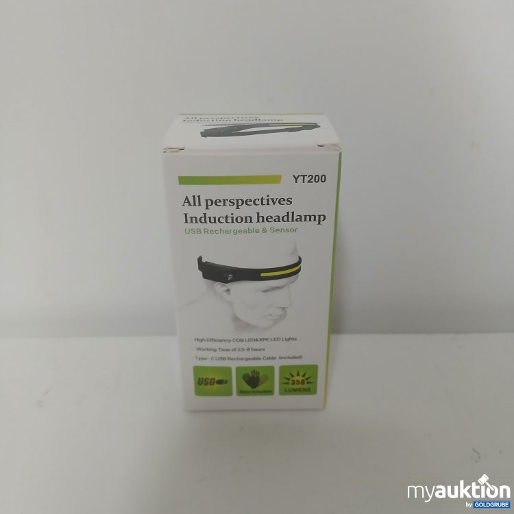 Artikel Nr. 917671 Artikel Nr. 917671: All perspectives Induction Headlamp YT200