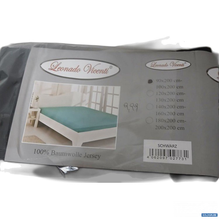 Artikel Nr. 920671: Leonardo Viecenti Spannbettlaken Jersey Steghöhe bis 25 cm