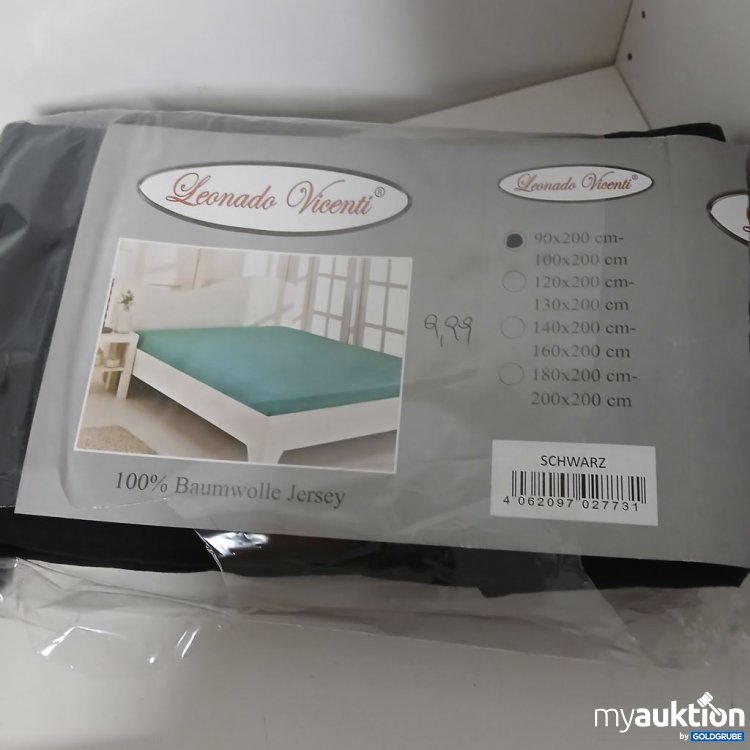 Artikel Nr. 920671: Leonardo Viecenti Spannbettlaken Jersey Steghöhe bis 25 cm