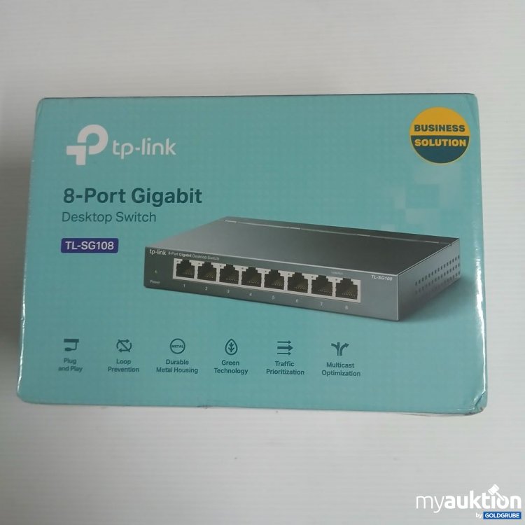 Artikel Nr. 922671 Artikel Nr. 922671: tp-link 8-Port Gigabit Desktop Switch TL-SG108