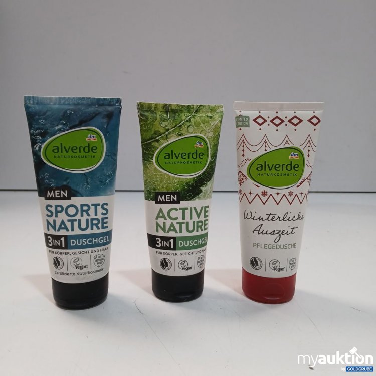 Artikel Nr. 953671: Div. alverde Men Sports Nature 3in1 Duschgel und winterliche auszeit 3x200ml