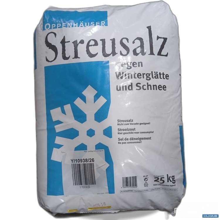 Artikel Nr. 969671: Oppenhäuser Streusalz gegen Winterglätte & Schnee 25kg 