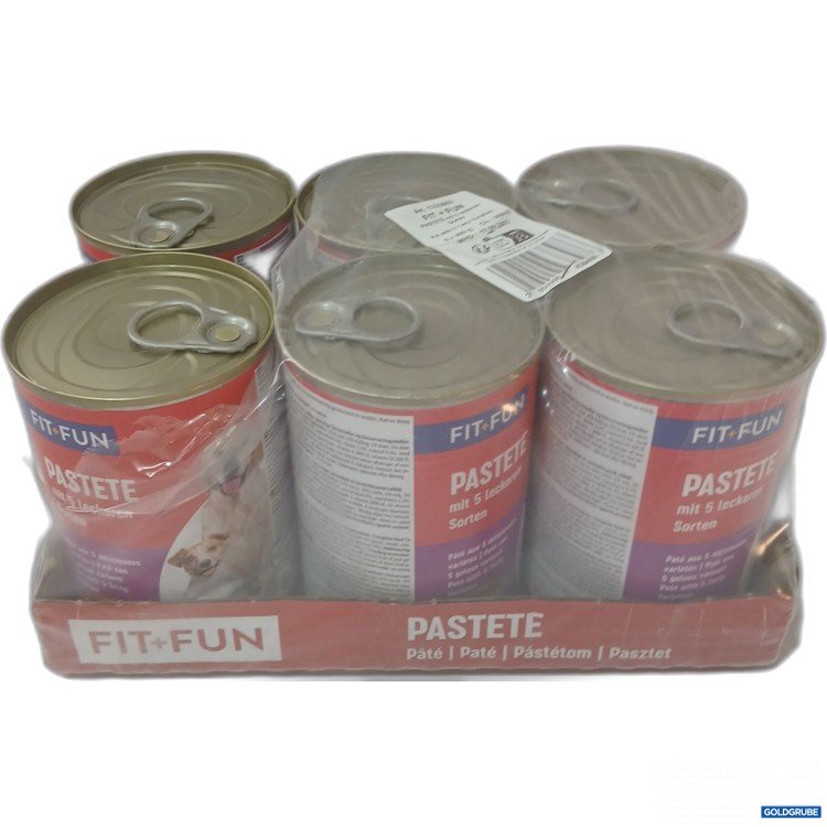 Artikel Nr. 990671: Fit+Fun Katze Pastete m. 5 Sorten je 400g 6Stk