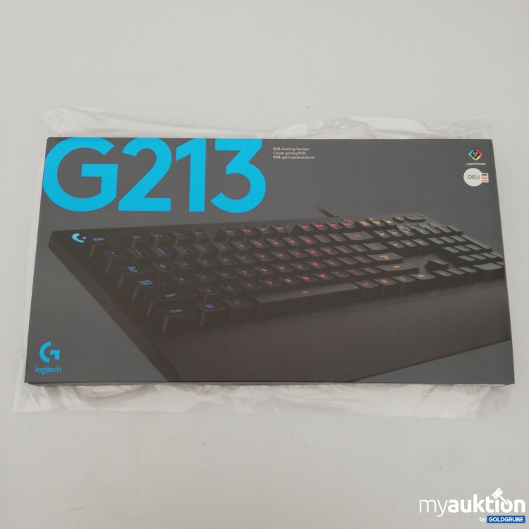 Artikel Nr. 739672 Artikel Nr. 739672: Logitech G213 RGB Gaming Tastatur