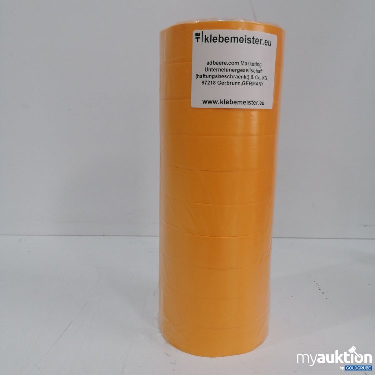 Artikel Nr. 832672 Artikel Nr. 832672: Klebemeister Klebeband orange 3cm breit, 10 Rollen