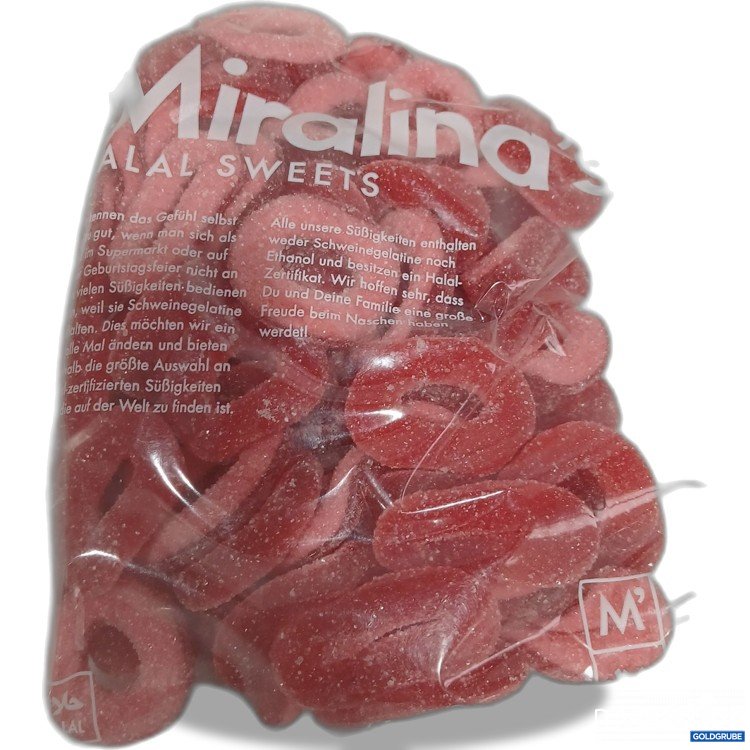 Artikel Nr. 885672: Miralinas Halal Sweets Erdbeerringe 500g