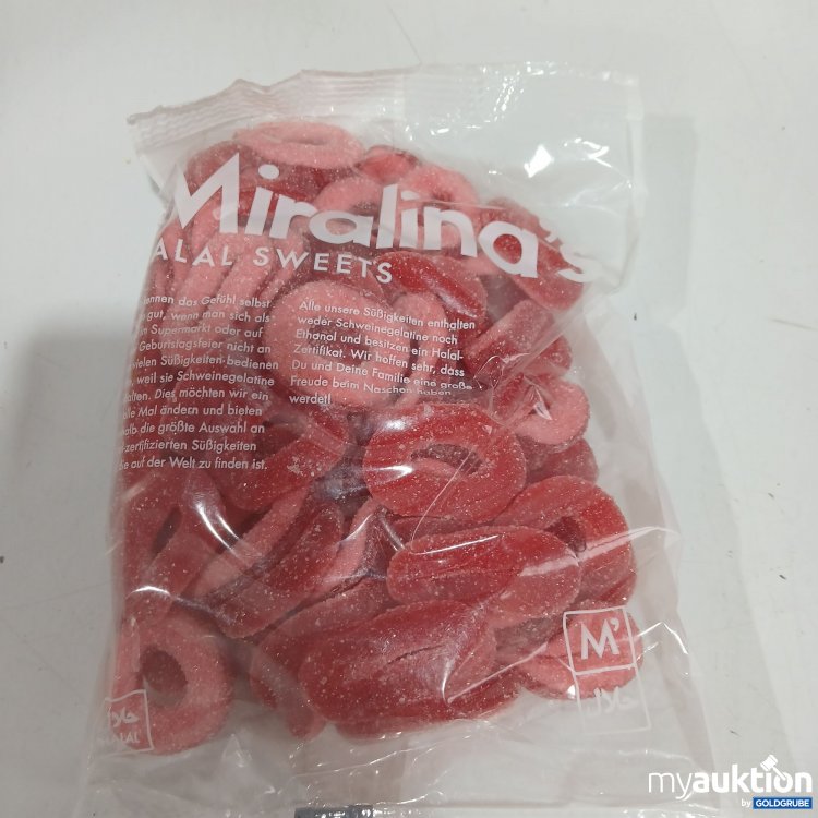 Artikel Nr. 885672: Miralinas Halal Sweets Erdbeerringe 500g