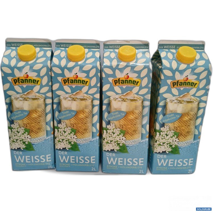 Artikel Nr. 950672: Pfanner Der Weisse Zitrone+Holunder 4×2L