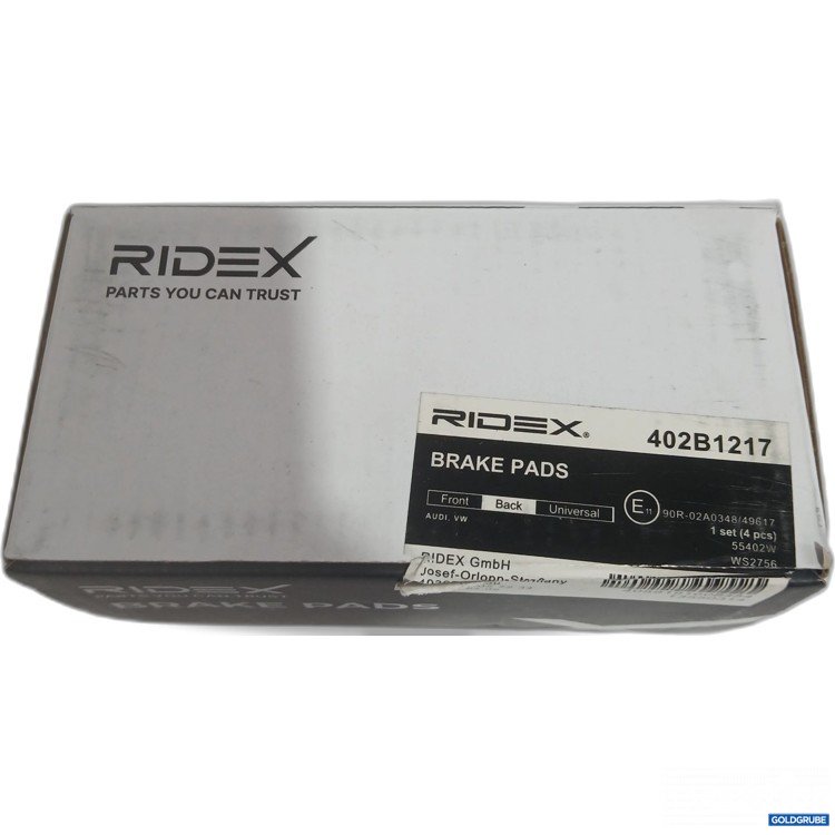 Artikel Nr. 969672: Ridex Brake Pads back 402B1217 
