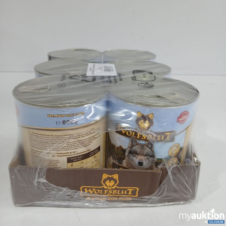 Artikel Nr. 867673: Wolfsblut Cold River Forelle+Süßkartoffeln Hundefutter 6x800g