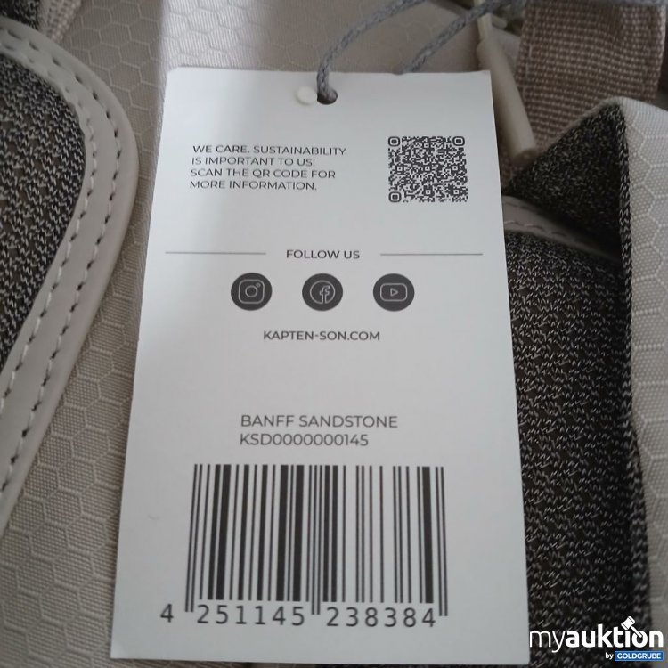 Artikel Nr. 920673: Kapten & Son Rucksack Banff Sandstone