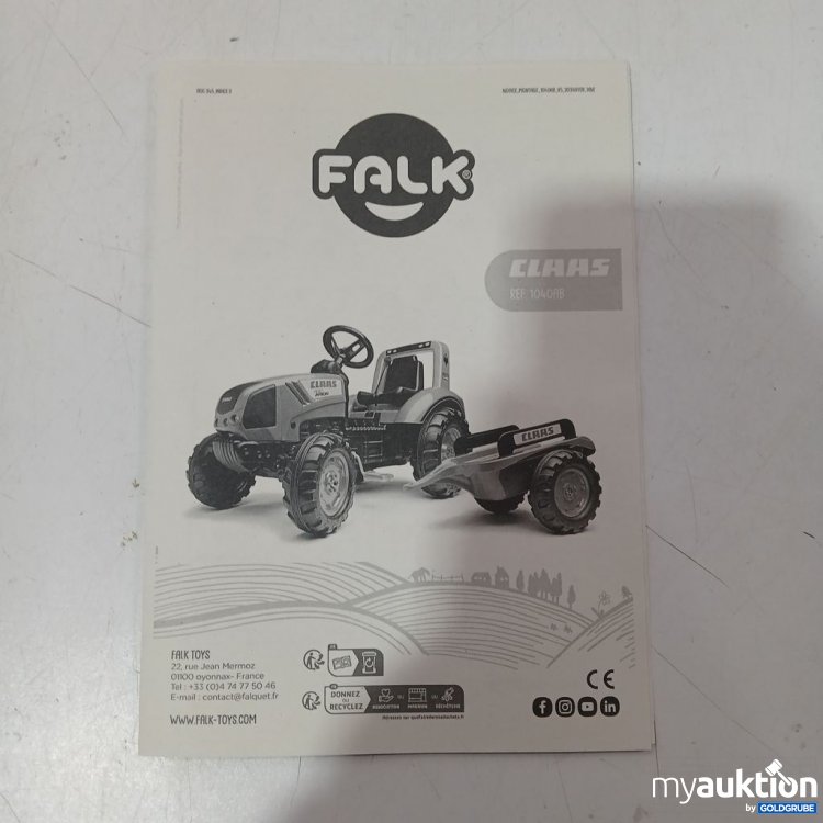 Artikel Nr. 921673: FALK CLAAS Traktor REF 104-0RB