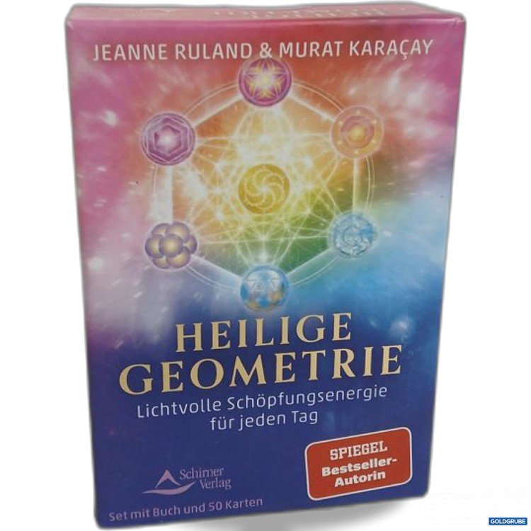 Artikel Nr. 933673: Heilige Geometrie Lichtvolle Schöpfungsenergie Set mit Buch und 50 Karten