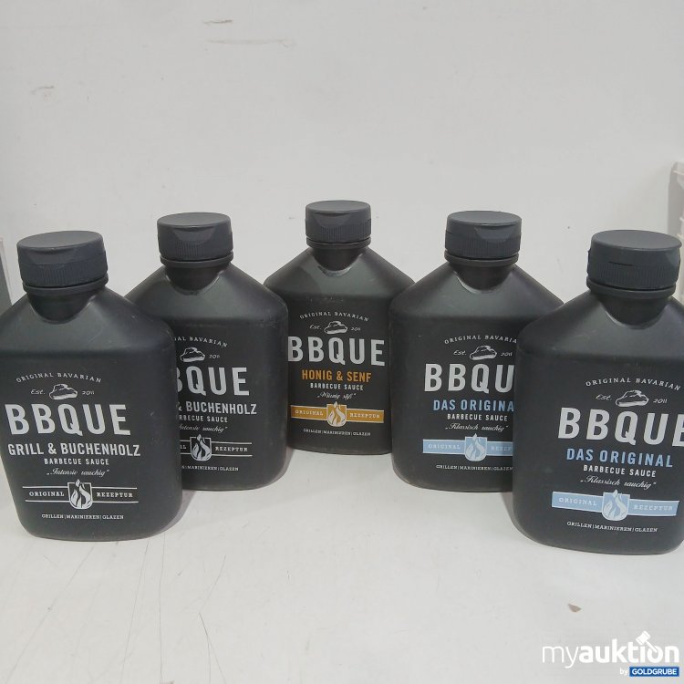 Artikel Nr. 939673 Artikel Nr. 939673: BBQUE diverse Saucen abgelaufen je 400ml 5Stk