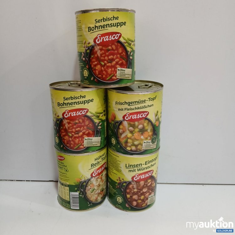 Artikel Nr. 950673: Erasco Suppen verschiedene Sorten 5×750ml