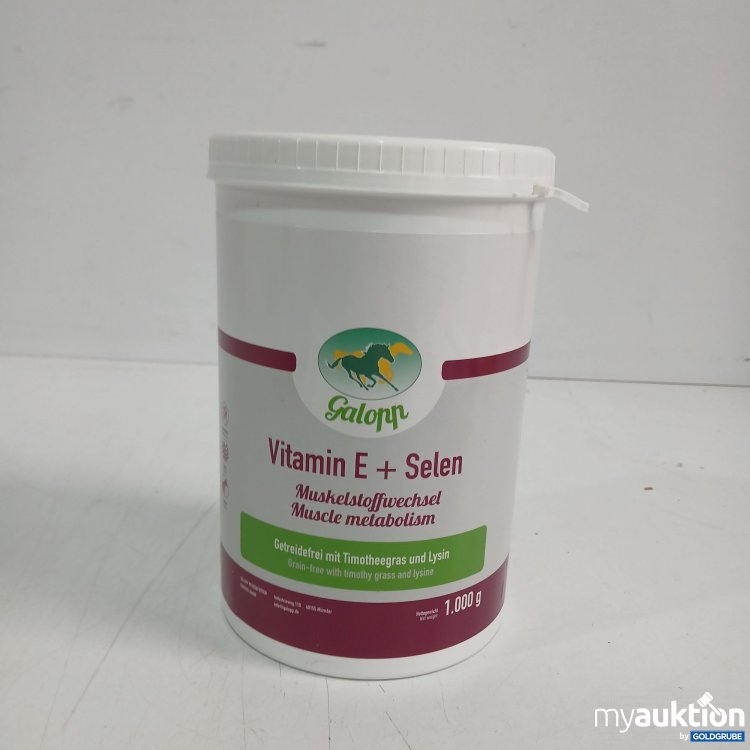 Artikel Nr. 957673: Valopp Vitamin E + Selen 1000g 