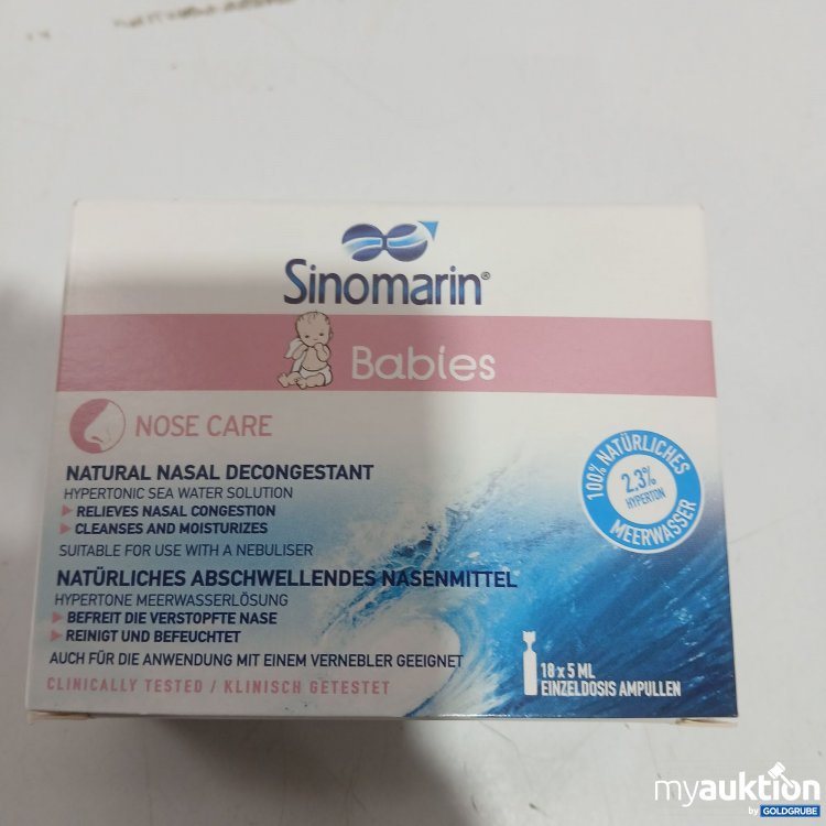 Artikel Nr. 967673: Sinomarin Babies Nose Care 18x5ml 