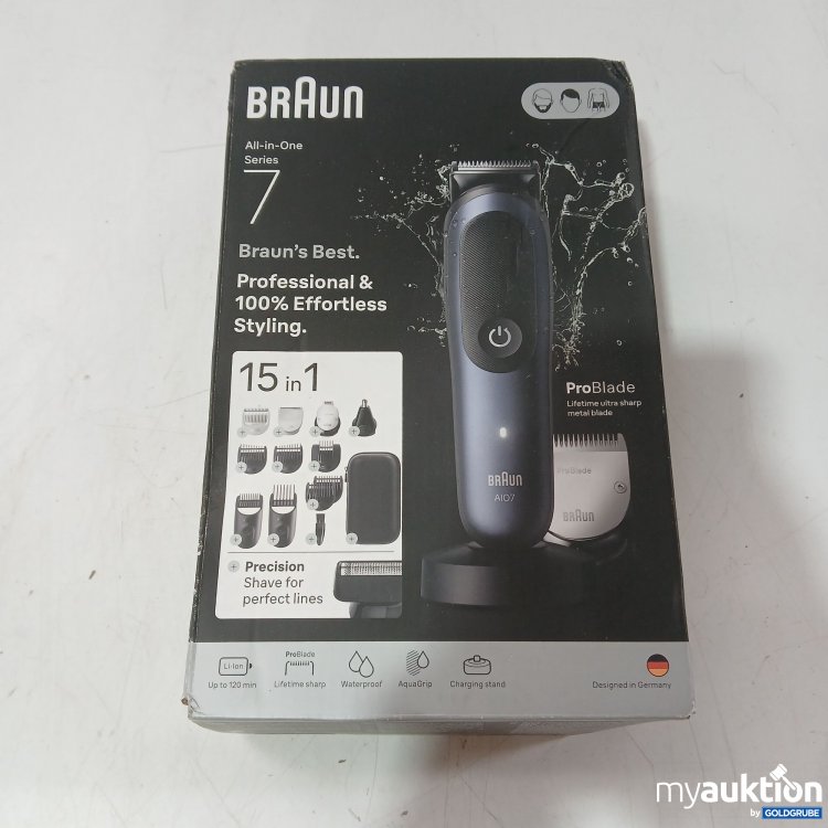 Artikel Nr. 985673 Artikel Nr. 985673: Braun All in One Series 7 Elktrischer Rasierer, AIO7: Type 5807