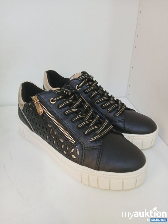 Artikel Nr. 988673 Artikel Nr. 988673: MARCO TOZZI Sneakers Schwarz/Gold 2-23701-42