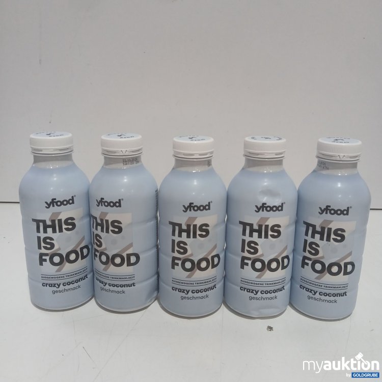 Artikel Nr. 997673 Artikel Nr. 997673: yfood This is food Crazy Coconut Geschmack 5x500ml