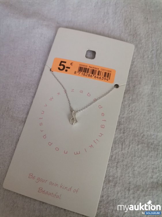Artikel Nr. 689674: Halskette mit Buchstabe d