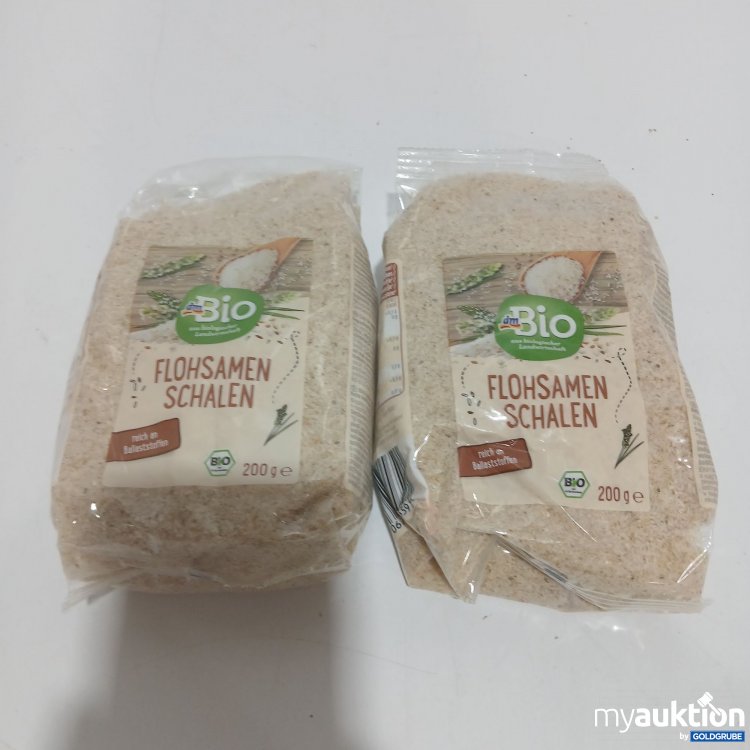 Artikel Nr. 834674 Artikel Nr. 834674: Bio Flohsamen Schalen 2x200g