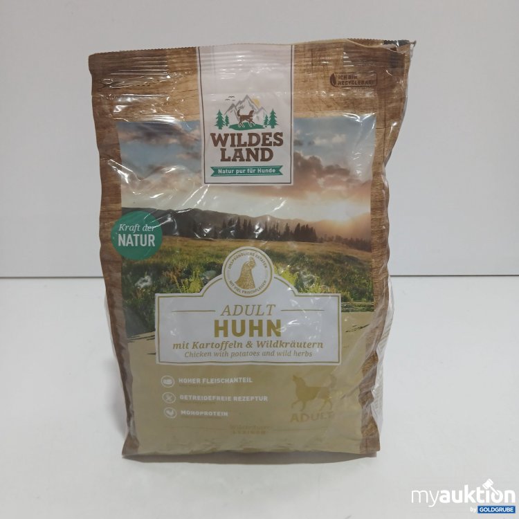 Artikel Nr. 839674 Artikel Nr. 839674: Wildes Land Huhn Hundefutter 1kg