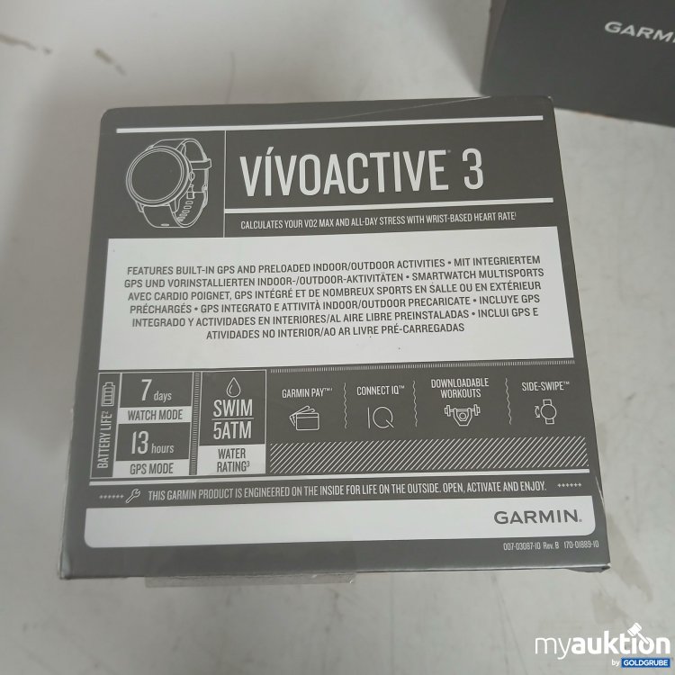 Artikel Nr. 877674 Artikel Nr. 877674: Garmin Vivoactive 3 Smartwatch