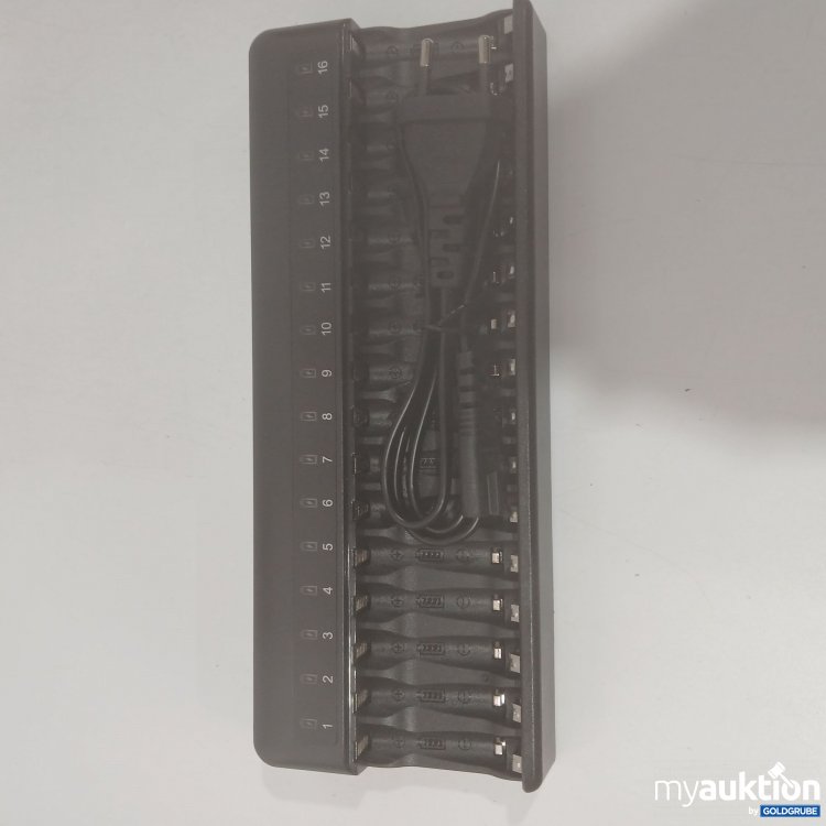 Artikel Nr. 911674 Artikel Nr. 911674: Bonaire 16-slot AAA Battery Charger