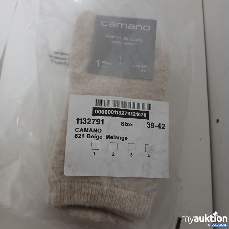 Artikel Nr. 920674: Camano 821 Beige Melange Socken 39-42