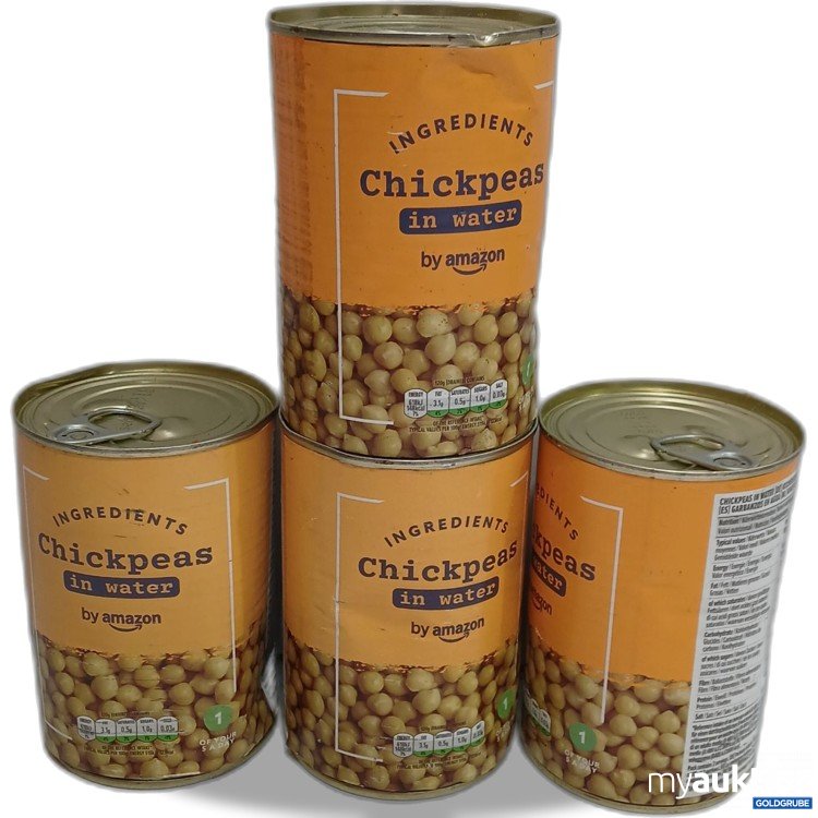 Artikel Nr. 950674: Ingredients Chickpeas in Water 4×400G