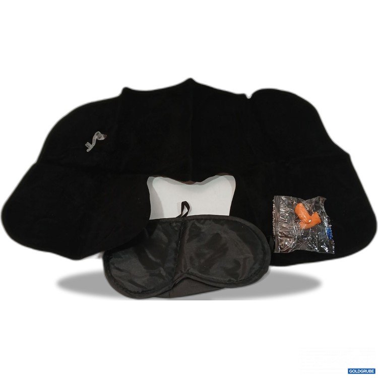 Artikel Nr. 954674: Schlaf Gut Set bestehend aus 1x aufblasbares Nackenkissen, 1x  Augenmaske & 1x Ohrenstöpsel