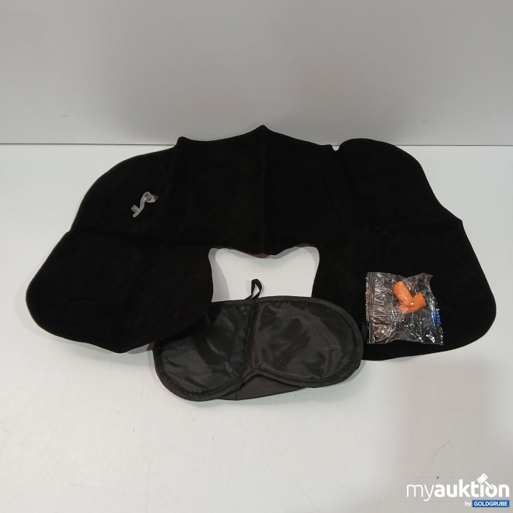 Artikel Nr. 954674: Schlaf Gut Set bestehend aus 1x aufblasbares Nackenkissen, 1x  Augenmaske & 1x Ohrenstöpsel